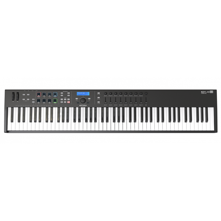Arturia KeyLab Essential 88 專業主控鍵盤 黑色款式